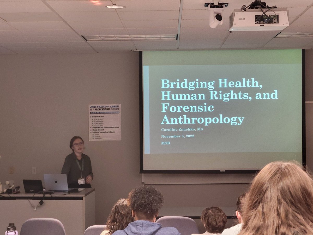 Presented my research at the Mountain, Swamp, and Beach meeting for forensic anthropologists this weekend! #msb2022