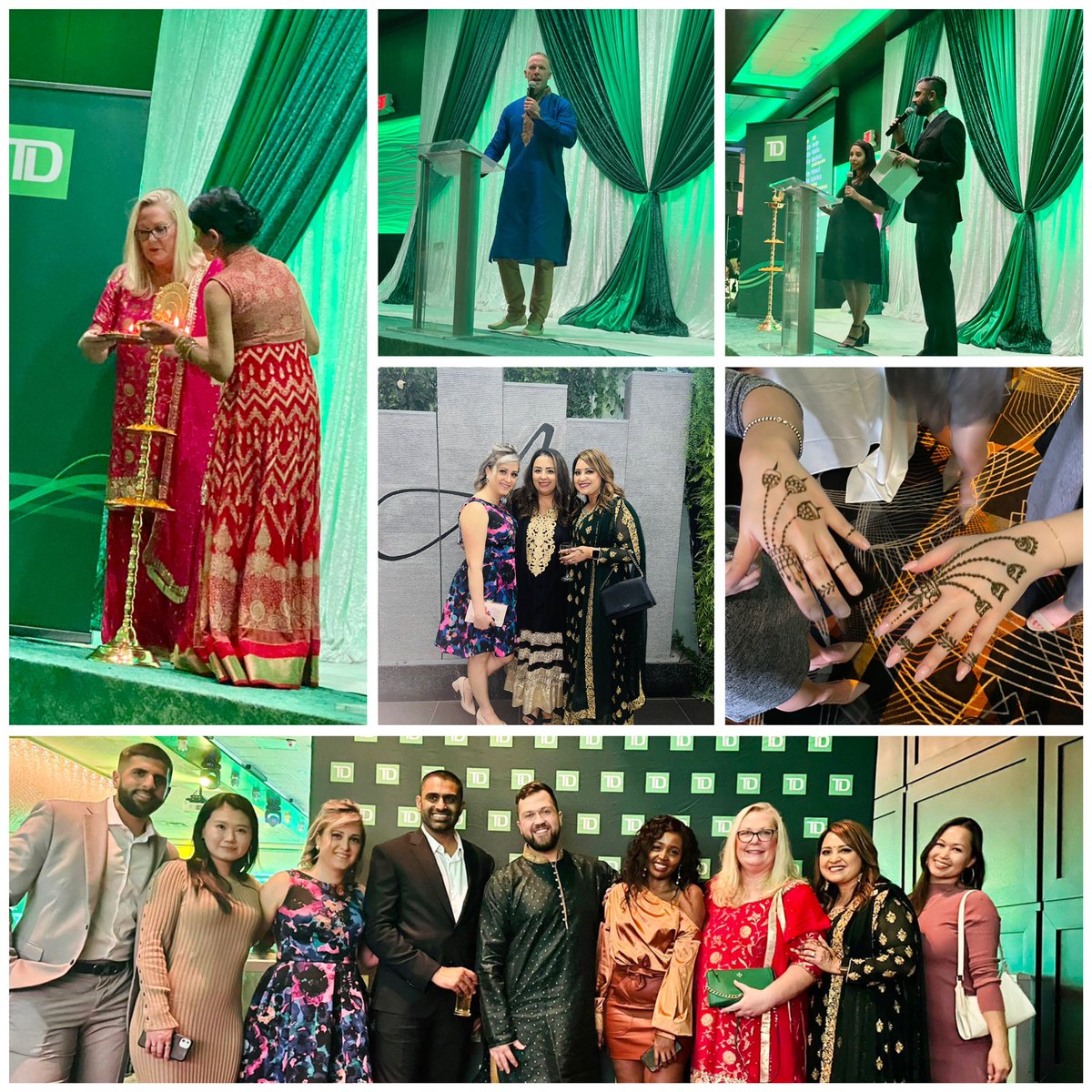 Great evening connecting with colleagues at TD Diwali Dinner .Thank you <a href="/juliearmour_td/">Julie Armour</a> and @CSir_TD for kicking off the festivities. Huge shoutout to our amazing emcee’s  <a href="/GaryAulakh_TD/">Gary Aulakh</a> and <a href="/HSandhu86/">Harpreet Sandhu</a> and all the volunteers and committee members for another successful event!