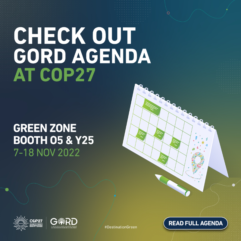 GORDMENA's tweet photo. Just Arrived at #COP27! Join our discussions at GORD's Pavilion (Booth: O5 &amp; Y25) in Green Zone. Click here to see full agenda: https://t.co/sqYeJt9JaC
📅 7-18 Nov 📍Sharm El Sheikh, Egypt
#DestinationGreen @COP27P