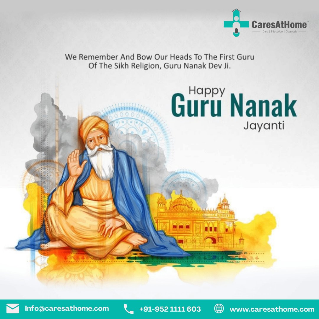 We Remember and bow our heads to the first guru of the Sikh religion, Guru Nanak Dev Ji 🙏🌷🌷

#gurunanak #gurunanakji #GuruNanakDev #gurunanakdevji #gurunanaksahib #GuruNanakJayanti #gurunanakprakashparv #PrakashPurab