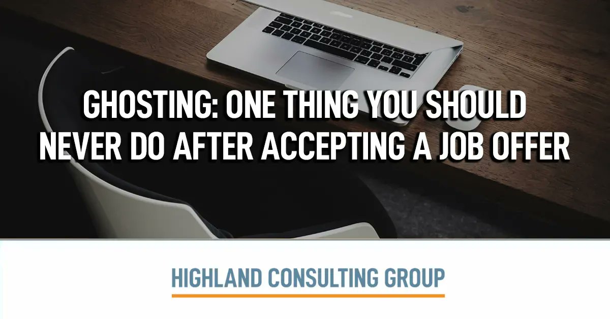 KOConnor_HCG's tweet photo. Ghosting is a new trend that has become much more prevalent during the recruitment process in recent years. The following are tips to help you avoid ghosting during the recruitment process, as well as what you should do instead: https://t.co/FBFS8TkUgs  #mrihcg  #Recruiting https://t.co/5umAB7tPtc