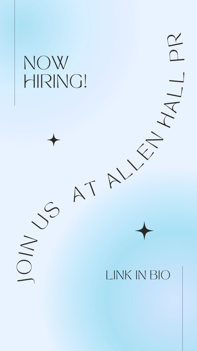 Allen Hall PR tweet media