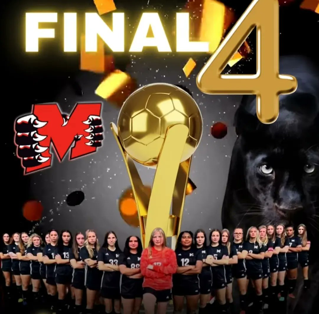 MHSPantherPaws's tweet photo. Join us, in mighty Panther fashion, at a Community Bonfire TOMORROW (Monday) at 7:30pm, in the Parking Lot at France Stadium, to wish our Lady Panthers GOOD LUCK as they head for the Final 4 on Tuesday! Lets show these amazing young ladies we are behind them all the way! 💪🐾🎀⚽️ https://t.co/5BCz1F3PIX