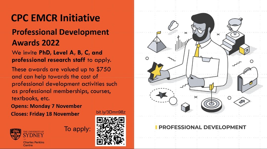 Apply now for the CPC EMCR Professional Development Awards!!

sydney.au1.qualtrics.com/jfe/form/SV_23…