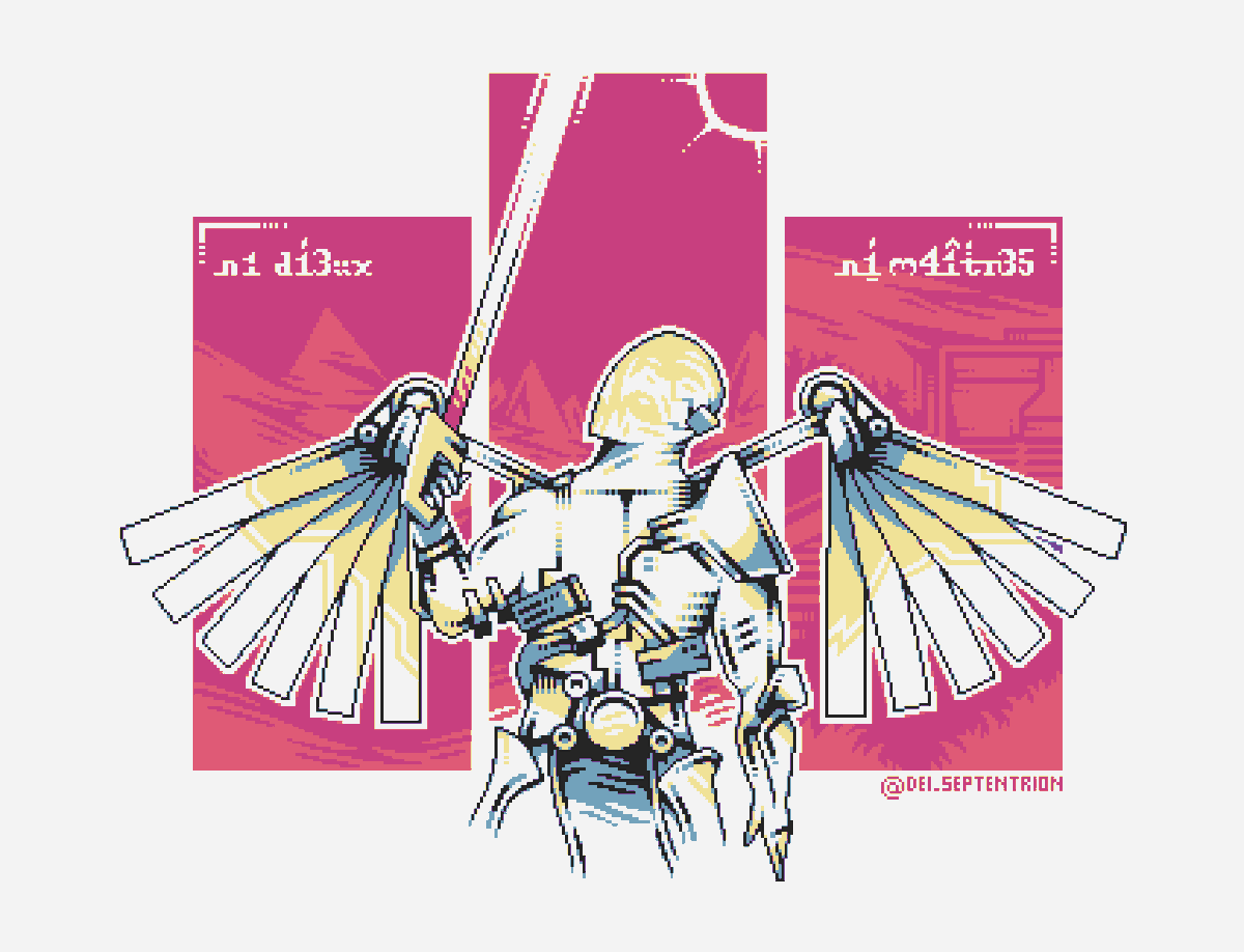 Dei_Septentrion's tweet image. For @interlinkedcels 

#pixelart #ドット絵