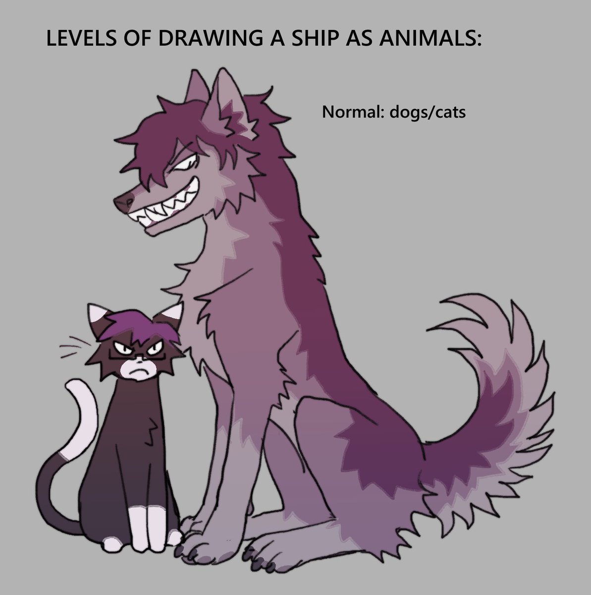yunarukami's tweet photo. levels of drawing a ship as animals https://t.co/RY6BFW98Xp