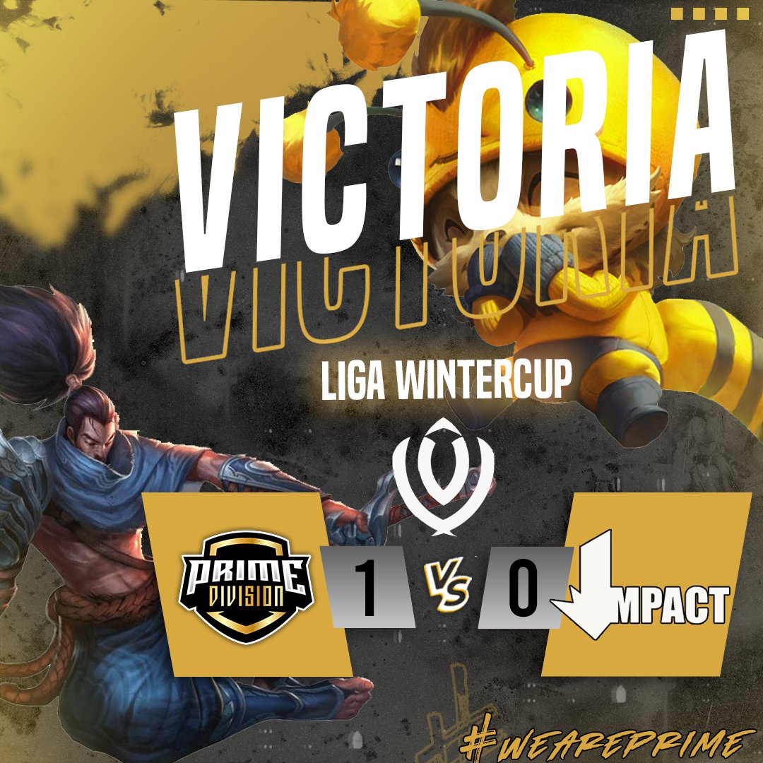 VICTORIA!! VICTORIA!! VICTORIA!!

#WeArePrime #VanguardEsports #ligamvp #leagueoflegends #wintercupmvp2022