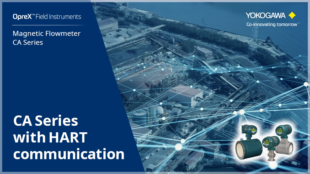 YokogawaIA's tweet photo. The CA Series can communicate with other devices by HART communication.
The CA series will improve the connectivity, usability.
https://t.co/qM8RVNs0fW
#CA_Series
#HART_communication https://t.co/vHpw1UZ1I5