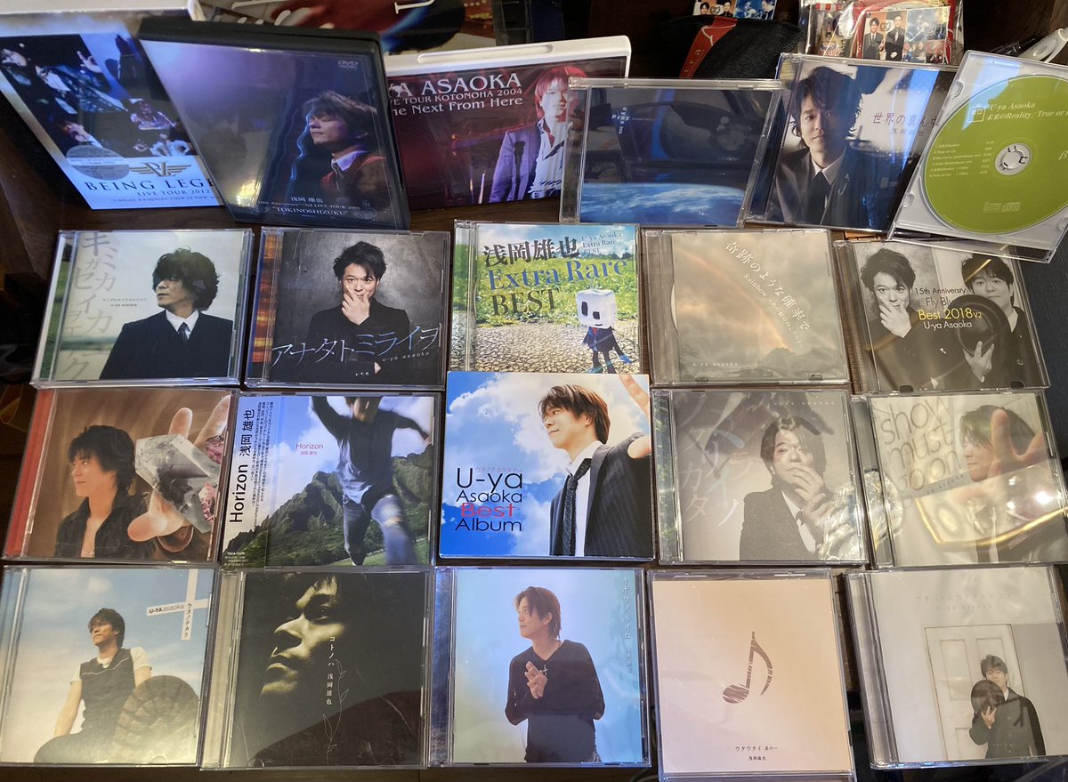 浅岡雄也DVD 4本セット/ライブ グッズ-