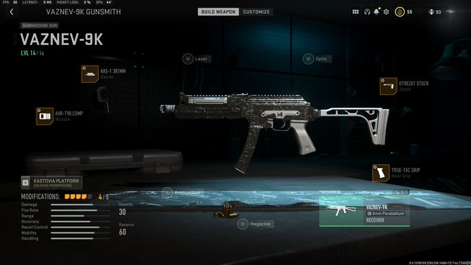 WarsZ's tweet photo. Best Vaznev attachments and weapon tuning! The last attachment is bellow ⬇️🔥 https://t.co/wuCDpUH8zW