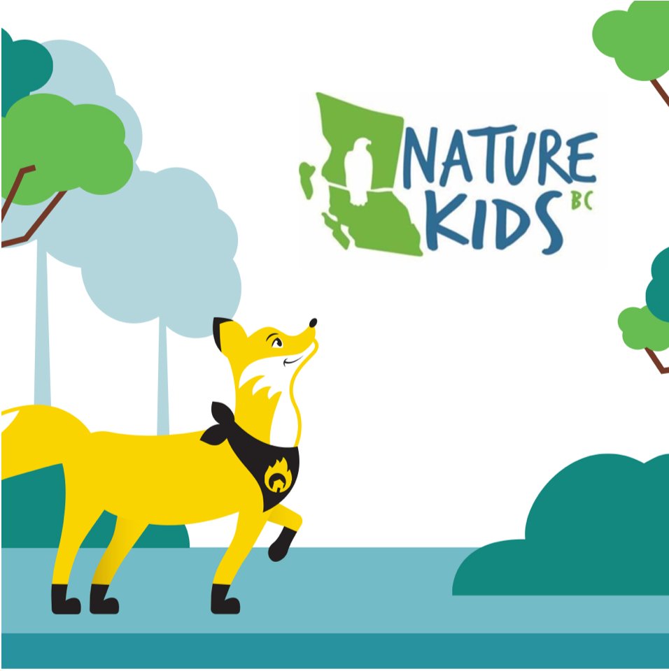 NatureKidsBC's tweet photo. We're excited to introduce you to our newest partner, FireSmart BC and Ember, the FireSmart Fox. Together with Ember, we'll be sharing ways that you and your family and community can take action for nature with safety preparation that can prevent wildfires.  
#BCforestfire https://t.co/0hXkYnJTBB