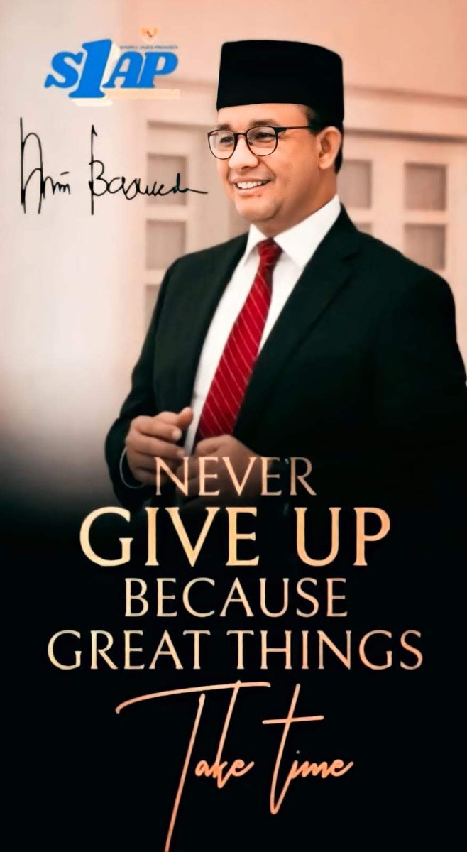 Kalau Anda Ingin Anies Baswedan, Menjadi RI-1 Pada 2024 Retwet n like