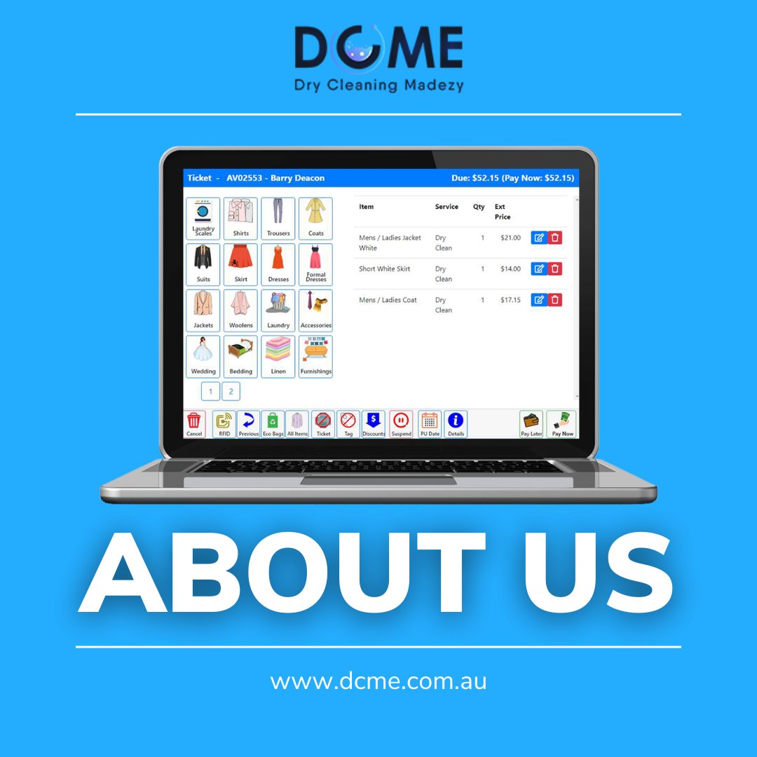 dcmesoftware's tweet image. We take technology seriously and constantly push forward with new features and bug fixes to integrate our customer&apos;s experience seamlessly into their business platform.

Click &quot;ALT&quot; to read more.

#drycleaning #drycleaners #drycleaningpos #pointofsale #laundry #alteration