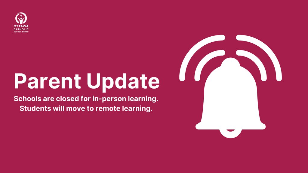 📣All OCSB schools will be closed for in-person learning and will continue with remote learning on, Monday, November 7, 2022. 🔗Please read this important update for more information: ocsb.ca/2022/11/04/par…