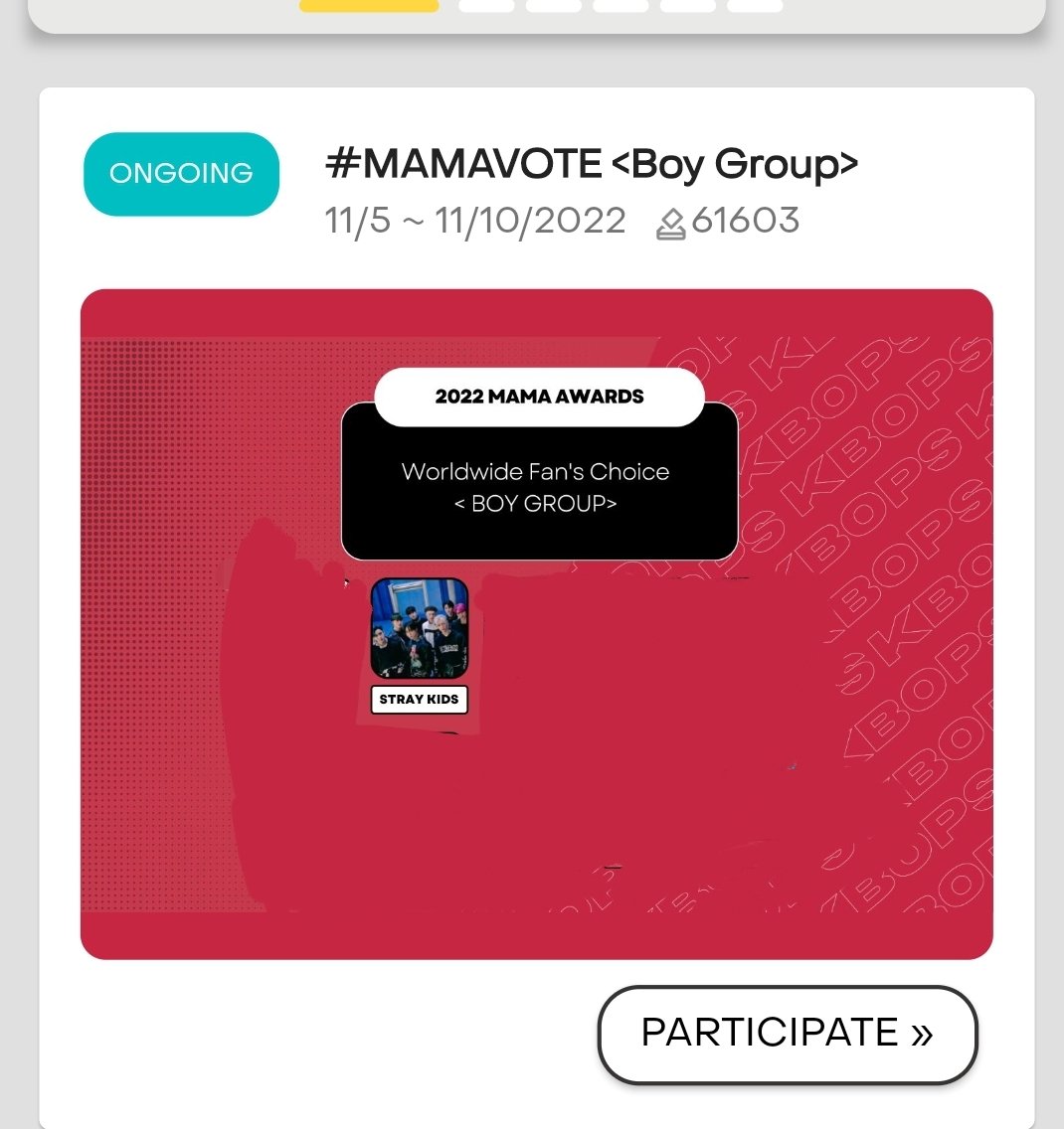 skz_votaciones_'s tweet photo. 🗳️NUEVA VOTACION 
APP: kBOPS 
📆 : 10/11 3:00 PM kst
🎖 : 1,100 m4m4 votes

● Actualmente estamos en primer lugar pero tenemos que seguir aumentando la diferencia https://t.co/kVVXZnqoLI