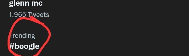 InnitLemonhead's tweet image. #boogle. OMG IT TRENDING