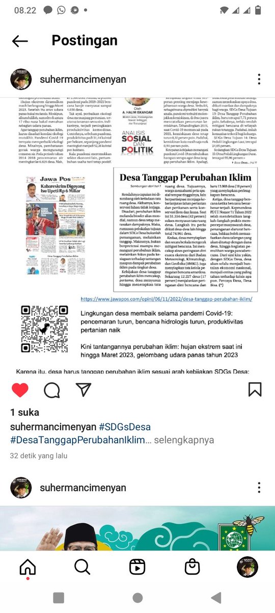 #SDGsDesa #DesaTanggapPerubahanIklim 
Kemendes, PDT&amp;T,  BPSDM, TPP Bandung, Jabar. Cimenyanoke