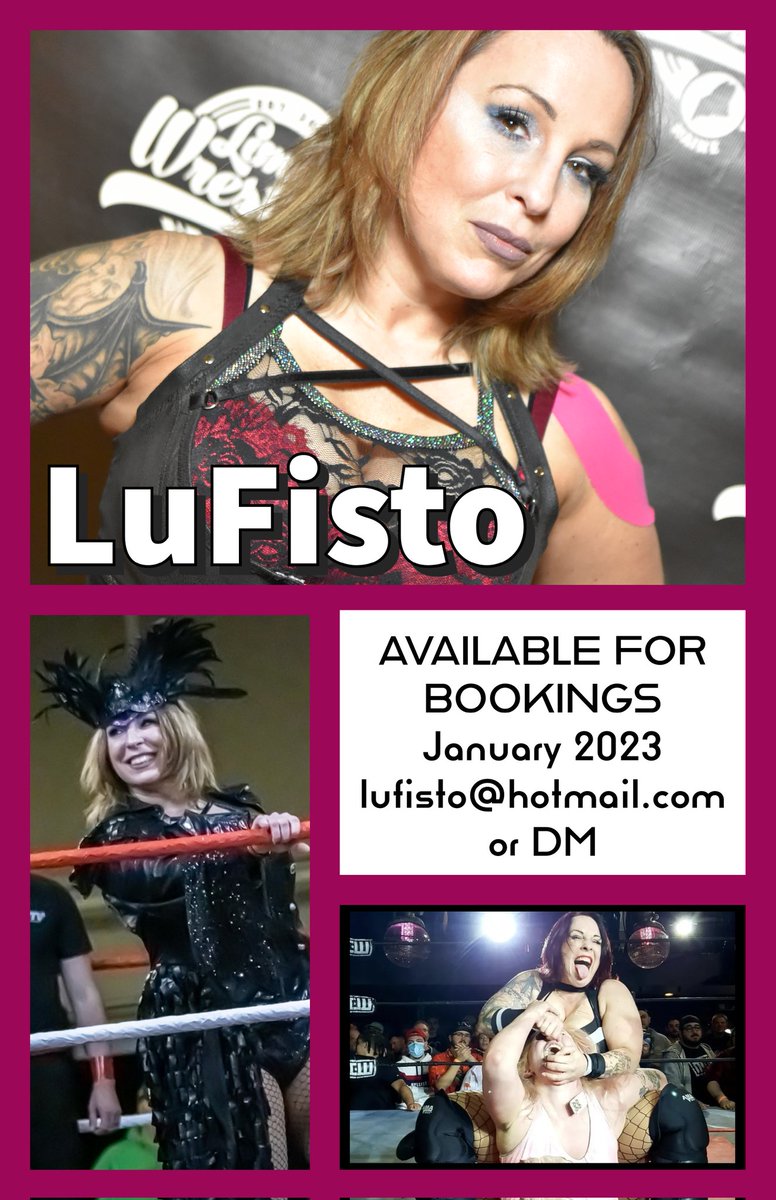 LuFisto's tweet photo. Opening up 2023 schedule! https://t.co/DCJMoID6kF
