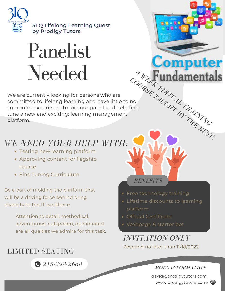 Vision coming to fruition. Teaching next generation of Techs. #lifelonglearning #adultlearning