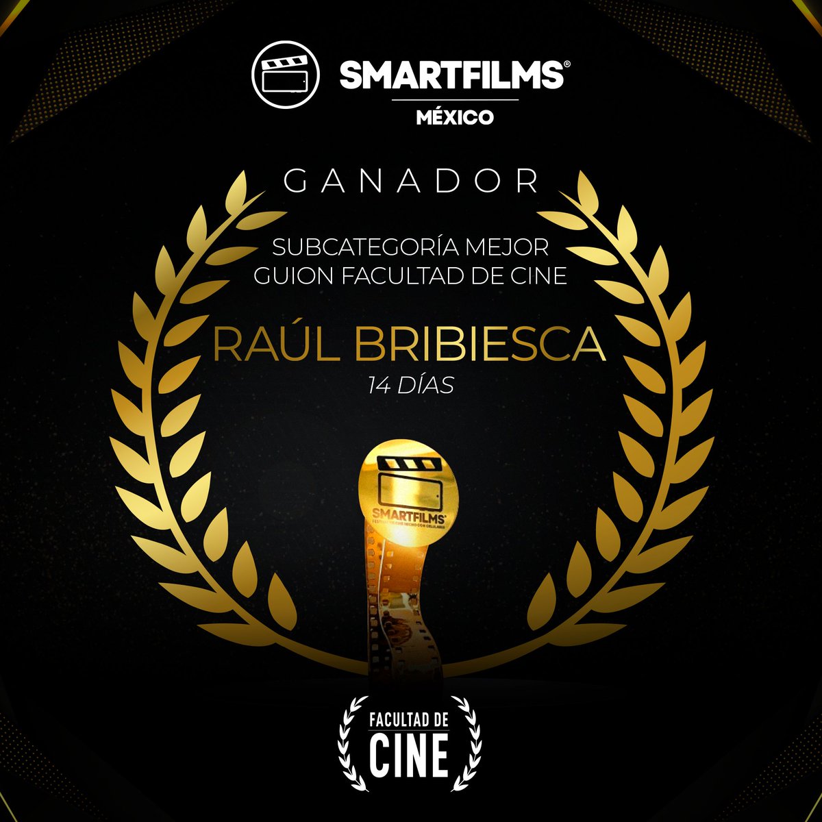 smartfilmsmx's tweet image. Mejor Guión #SMARTFILMS2022