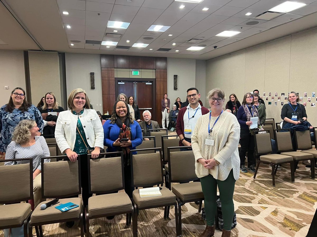 At the beginning of my keynote for <a href="/ALERonline/">ALERonline</a> I asked for 1st gens in the audience to stand for visibility — then I asked the rest to scan the room, it was so powerful, most had no idea there would be so many.

(and some were delayed due to snow — the next day I met even more.)