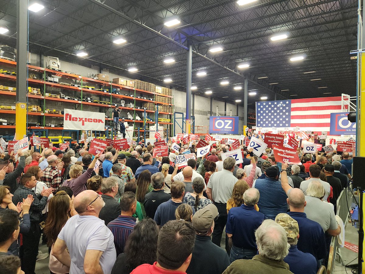 Lisa Scheller (@schellerforpa) on Twitter photo Great energy in Bethlehem for <a href="/DrOz/">Dr. Mehmet Oz</a>!
Everyone be sure to get out and vote on Tuesday! Great energy in Bethlehem for <a href="/DrOz/">Dr. Mehmet Oz</a>!
Everyone be sure to get out and vote on Tuesday!
