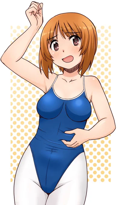 いいお腹、というか。 