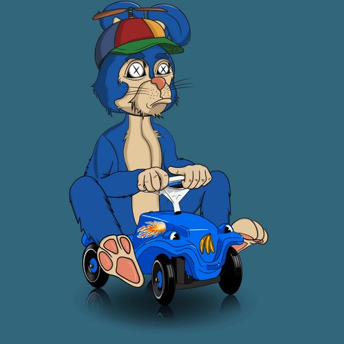 Thank you so much <a href="/OkiemJednym_/">ᴵᴹ Oki 🎨</a> you’re such an amazing person !!! Thanks for my matching ride 💙🐰

#NewNFTProfilePic NFT by ApeRidesDeployer