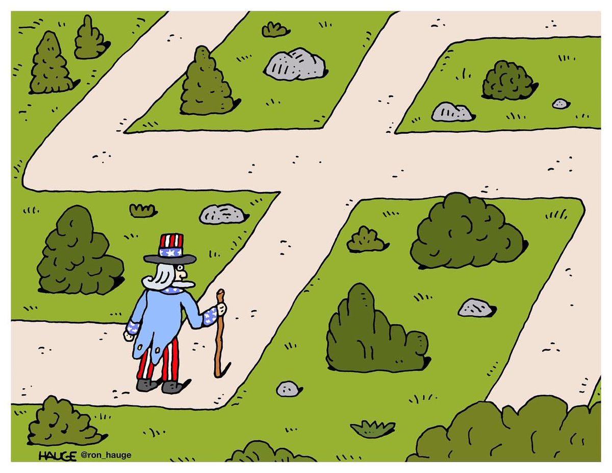 johnnychiba's tweet image. #RonHauge REPOST @ron_hauge (ig) How did we even get on this path?!
#americaatacrossroads #wrongpath #wrongturn #lostinamerica #theroadahead #election2022 #voteblue #vote #democracy #crossroads #lost
instagram.com/ron_hauge