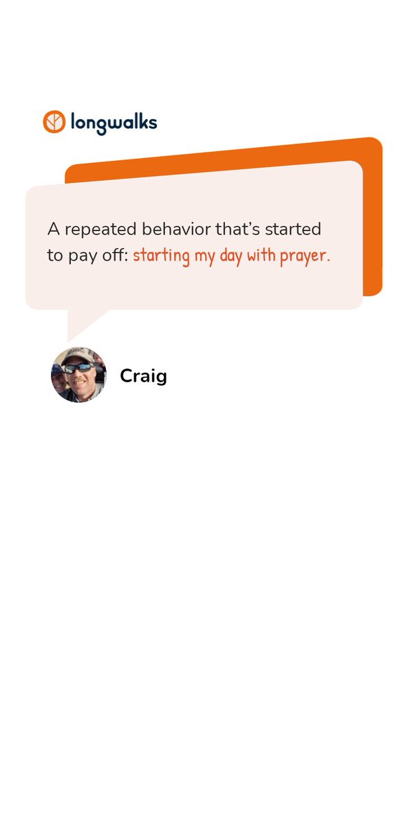 I've been using a new social app with daily questions, and here is my answer to today's prompt. It's called Longwalks - check it out! longwalks.page.link/k6P1