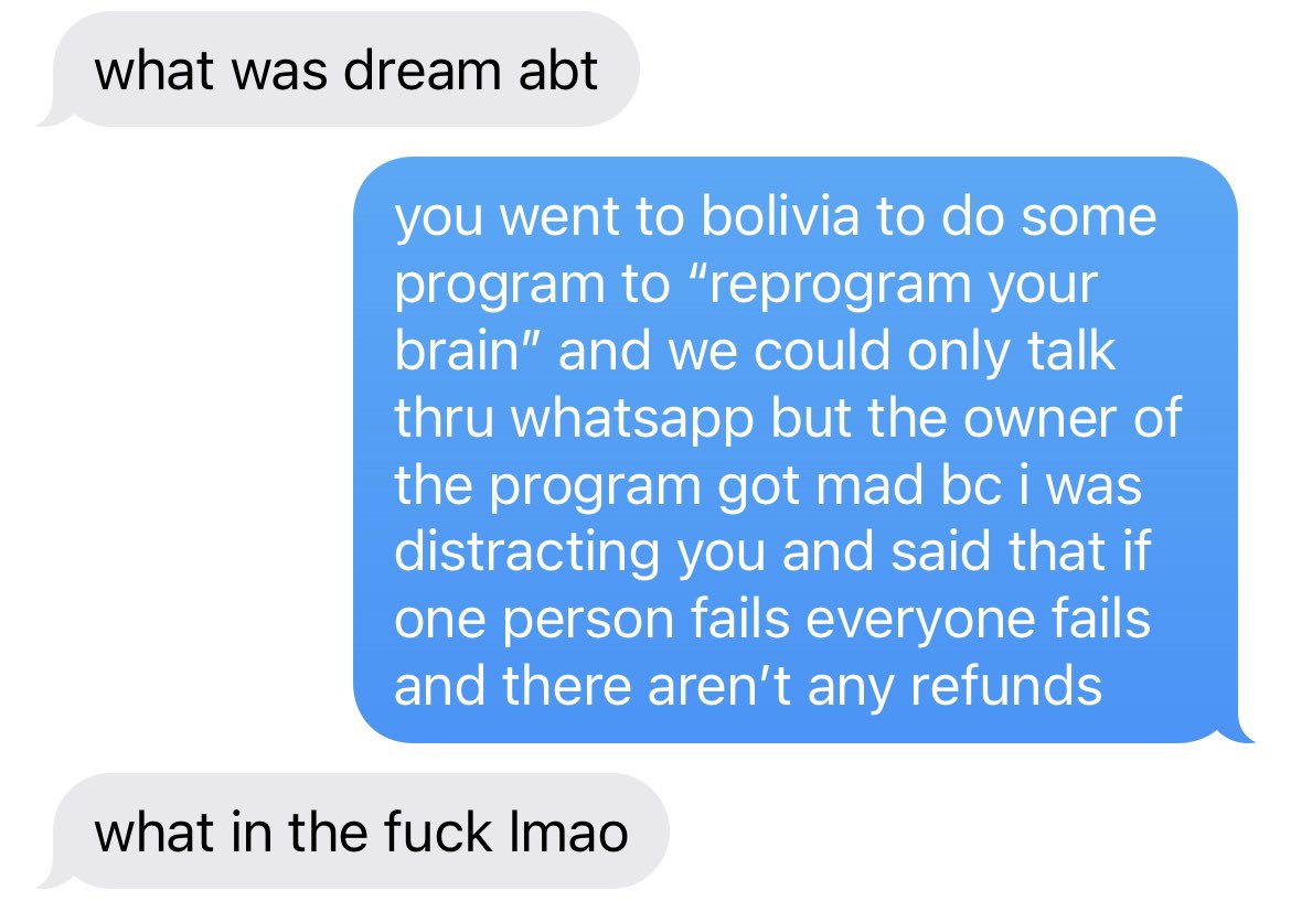 cowboybrunch's tweet photo. telling ethan about my dreams compilation https://t.co/oZuW58GmG4