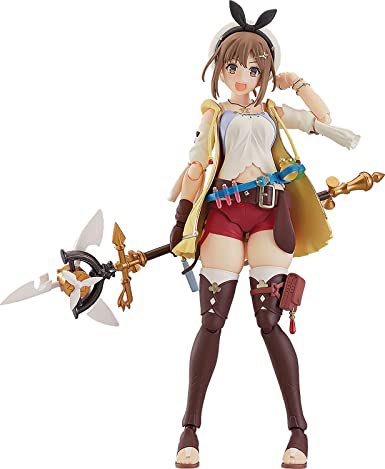 figmaのライザのポーズつけてて思ったんだけど、公式のfigmaのポージングいい加減すぎやしないか…!?
元絵と胸の角度も足の角度も全然違うし、何よりライザの杖が逆向きじゃないのよこれ!?(h 