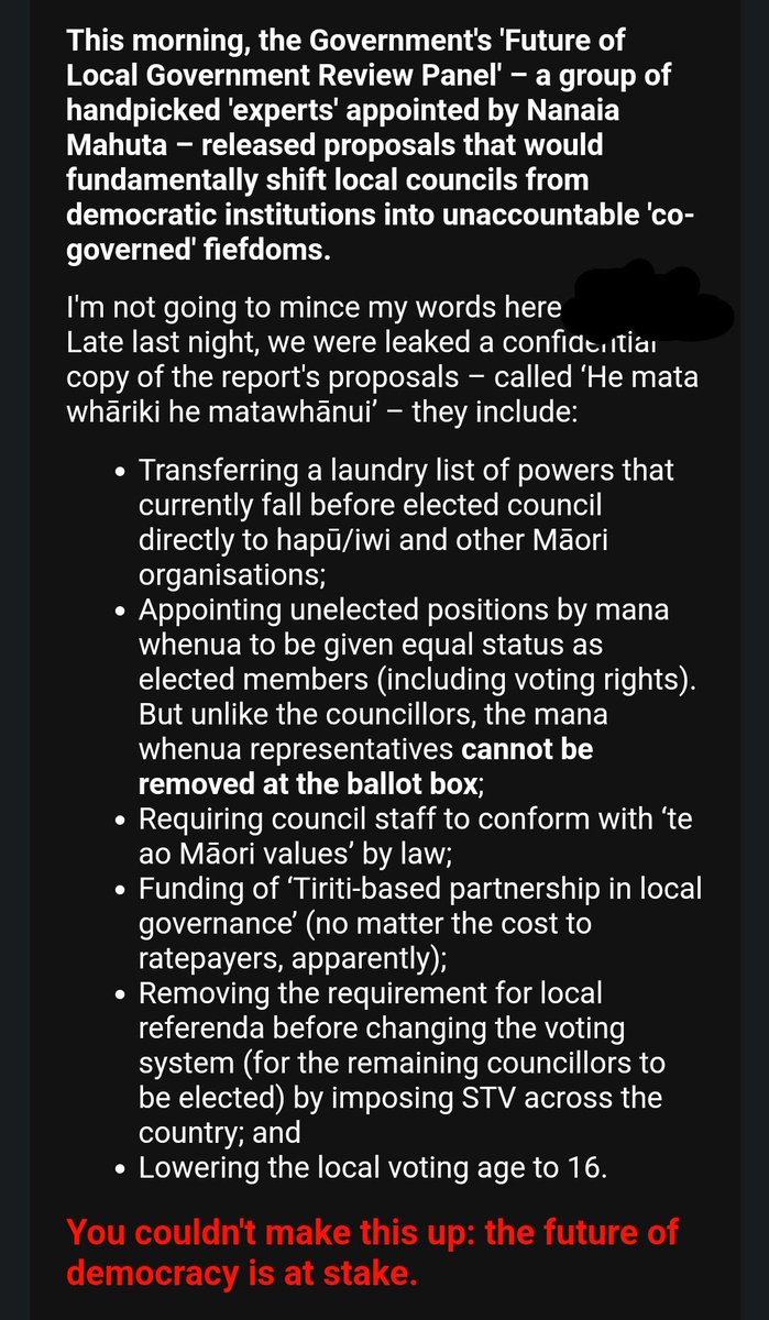 dazzatron's tweet photo. Worrying, to say the least.
Mahuta at it again.
#ResignJacinda
#resignmahuta https://t.co/Wxnj2CWIxR
