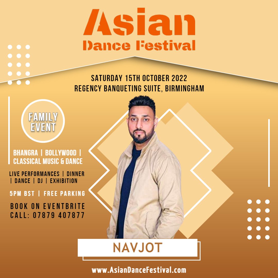Thank you to the popular acclaimed artist Navjot Singh for supporting Asian Dance Festival 2022.

This family event was a huge success in promoting south asian performing arts, culture and unity.

#asiandancefestival2022
#asiandancefestival 
#cultureunite