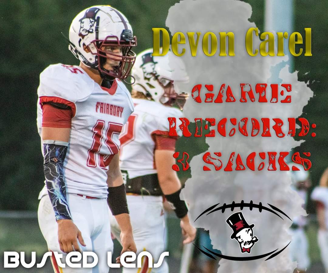 🏈Jeffs Etch Names in Record Books🏈
A trio of Seniors; Jackson Martin, James Olds and Devon Carel each put their names along side the greats in <a href="/JeffsFootball/">Fairbury Football</a> history this season.