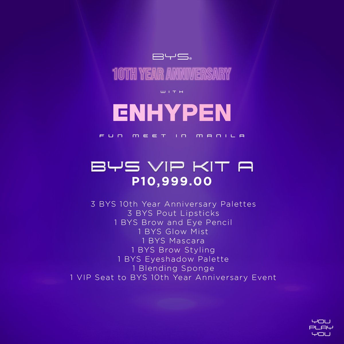 We made the BYS VIP Kit jam-packed just for you! 💥 On top of