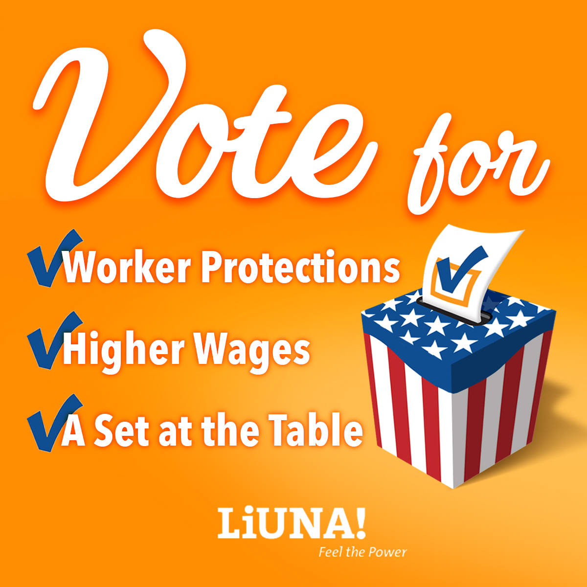 LIUNA42's tweet photo. When we don't vote, we lose. When we vote for candidates that don't support unions, we lose. Make sure you have a say in this important election. 
✅ Vote for your job 
✅ Vote to protect union workers &amp; their families

#LIUNAVotes2022 #OneUnionOneVote #MidtermElections https://t.co/Ox8aam7jwH