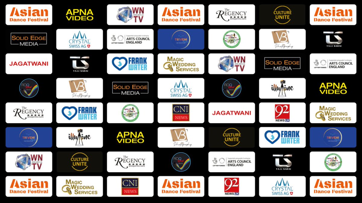 Thank you to our sponsors, media and charity partners  for supporting Asian Dance Festival 2022.

This family event was a huge success in promoting south asian performing arts, culture and unity to a mass audience.

#asiandancefestival2022
#asiandancefestival 
#cultureunite