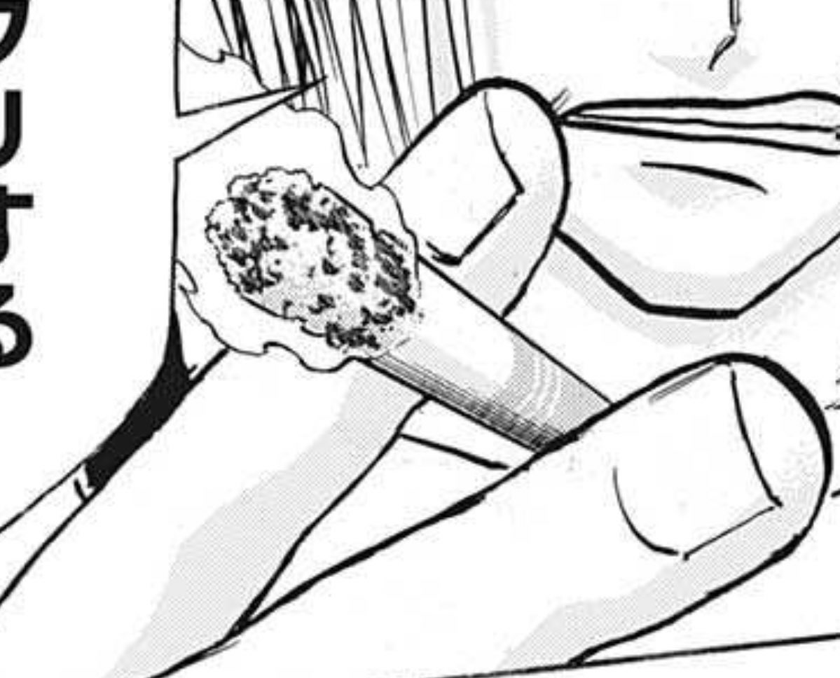 今週のアンデラの煙草描写に満足した
この先っちょの灰描くのむずかしーんだよ
手前味噌の話だと巻き紙が微妙に透けて中の葉っぱが見える描写を俺はしている。。。してたはず たぶん