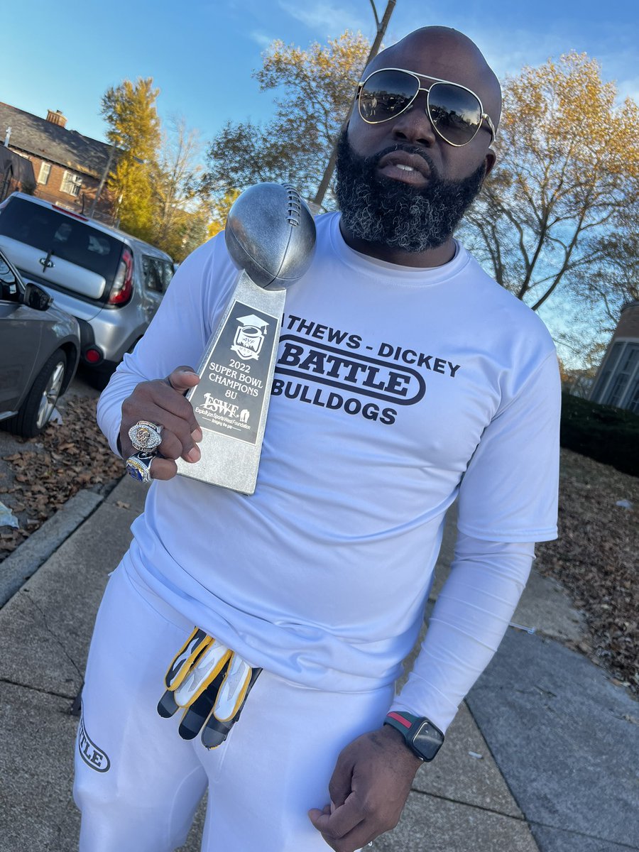 CoachDeeMitch's tweet photo. Winning championships never gets old! Back to Back Super bowl champs 8u #ExoticDogs https://t.co/bKJkKCwZJ8