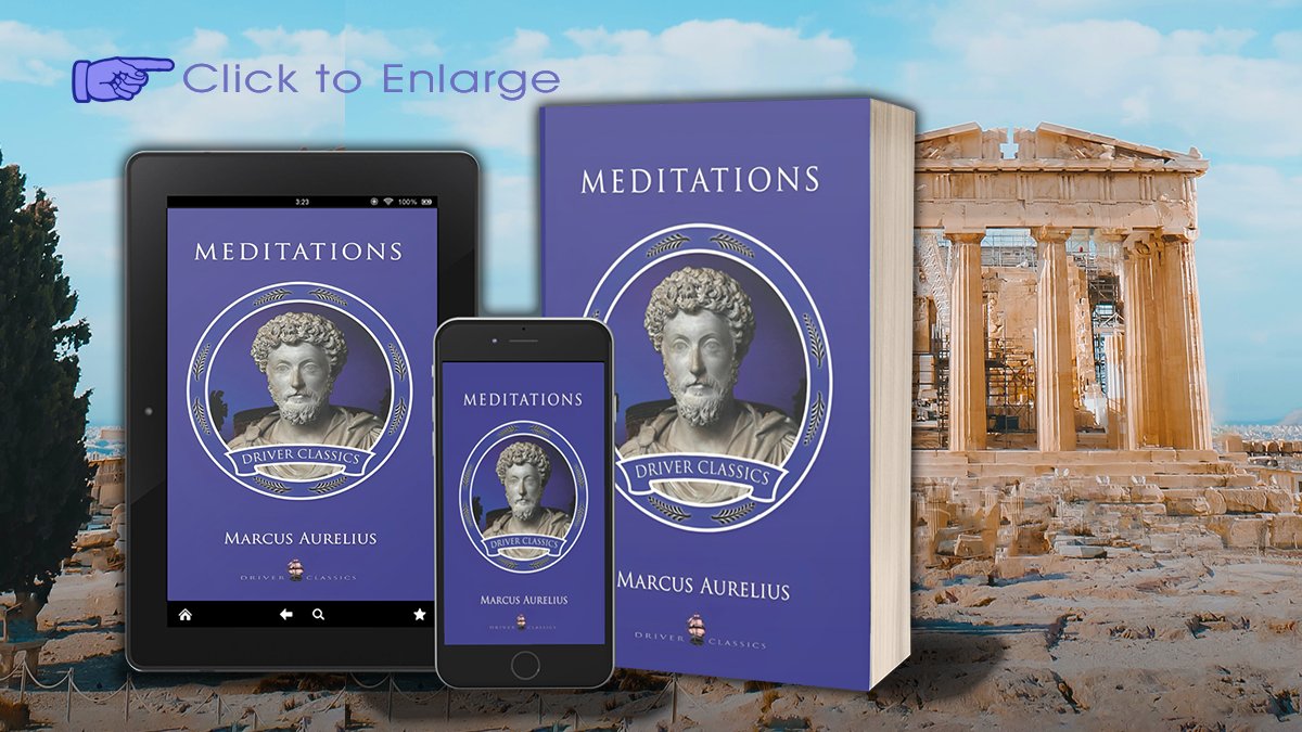 MEDITATIONS amzn.to/3zOecnI via <a href="/amazon/">Amazon</a> #driverclassics #marcusaurelius #stoicism #philosophy #stoic #seneca #stoicphilosophy #epictetus #wisdom #carljung