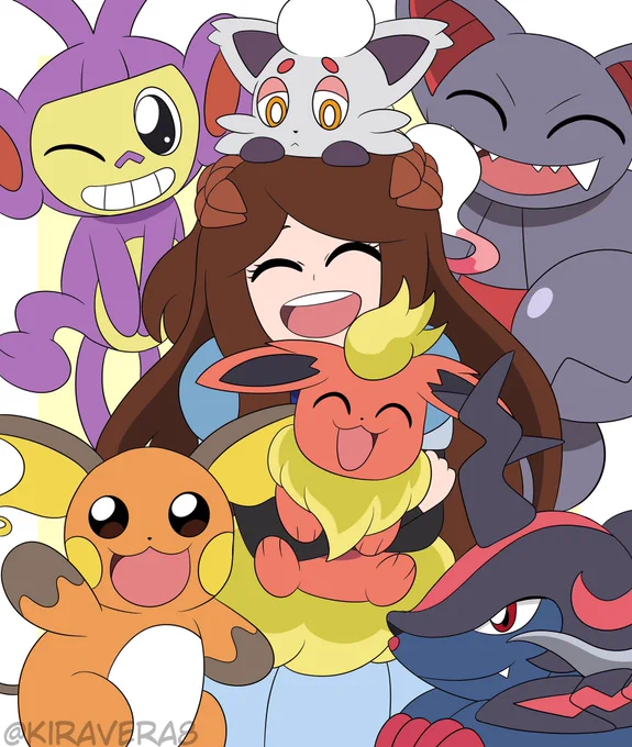 Kira's main teams throughout gen 8!cannot wait to see who I'll meet in Paldea! 