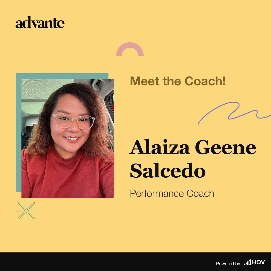 advanteco's tweet photo. ๐ Meet the Coach Monday! ๐
Say hi to Alaiza!๐ Aside from being a coach, she is also the founder of Advante.
๐ Fun fact? she drinks coffee to help her go to sleep.
๐Learn more about Alaiza by checking out the comment section below!
#advante #meettheteam #performancecoaching https://t.co/oVBiYCD406
