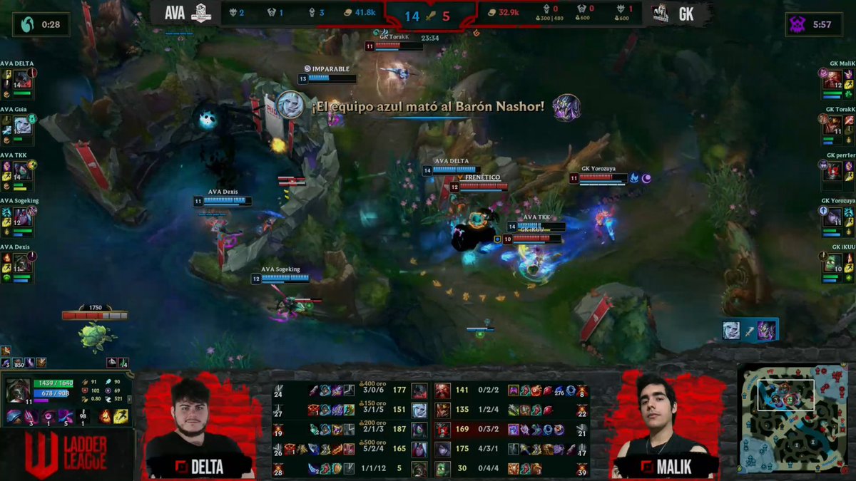 Tenemos Barón para los Indios y GK se está poniendo contra las cuerdas en el partido 😬

📺 twitch.tv/1blockesports