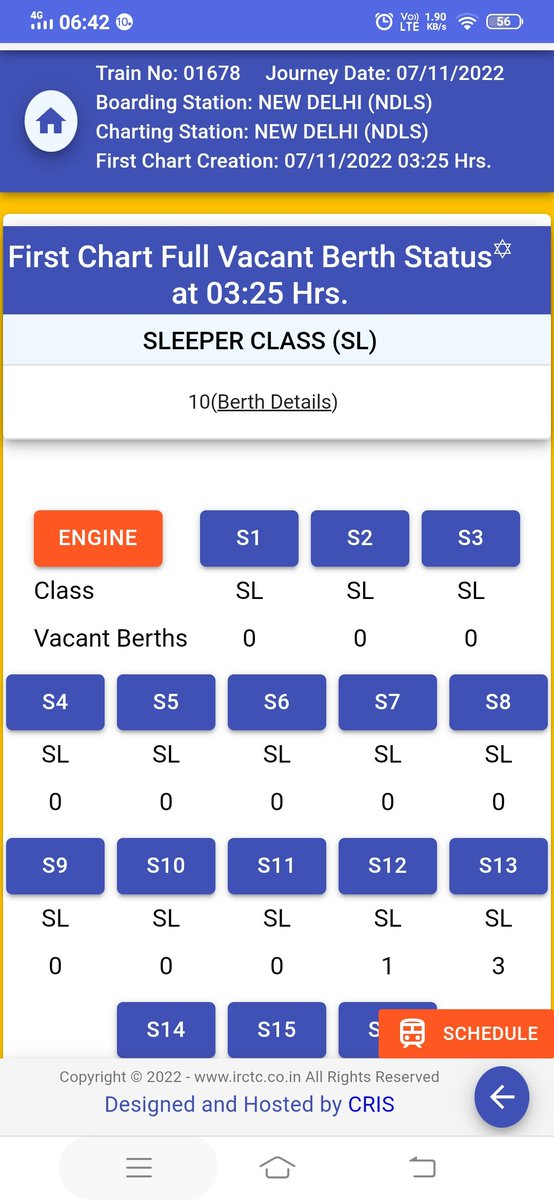 AshuBodhgaya's tweet photo. @AmritMahotsav @drm_dli @surya_14kumar All 16 SL coaches are full Even in Non peak from Delhi.
Must Run on #Regular Basis 01678 NDLS - GAYA special.
22410 ANVT- GAYA make Weekly to Daily
#BiharNews #modiisRealPappu https://t.co/3SPSUgXUgg