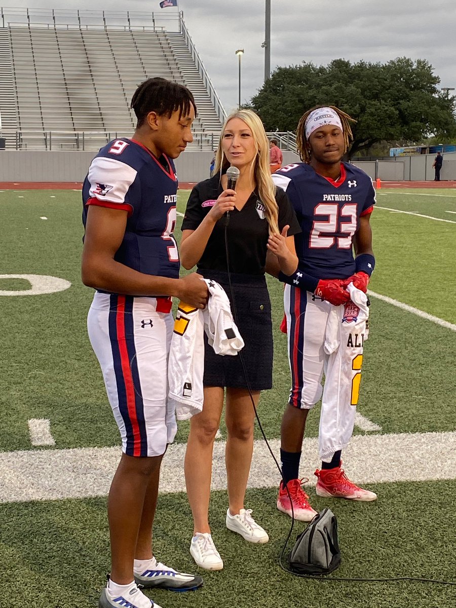 It’s been so great getting to know our local athletes a little better these past few weeks! You don’t want to miss the San Antonio Sports All-Star Game in January🤩 <a href="/SA_Sports/">San Antonio Sports</a>  <a href="/_d_castro_/">David Castro</a>