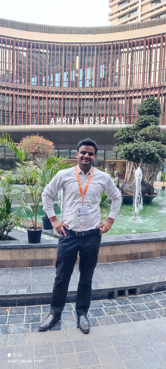 AgnihotriTweet's tweet photo. Happy to share that, I joined at Amrita Institute of Medical Sciences, Faridabad as Tutor in the department of Pharmacology

#amritafaridabad #faridabad #pharmacology #amritahospitalfaridabad https://t.co/M1ZWez1xlw