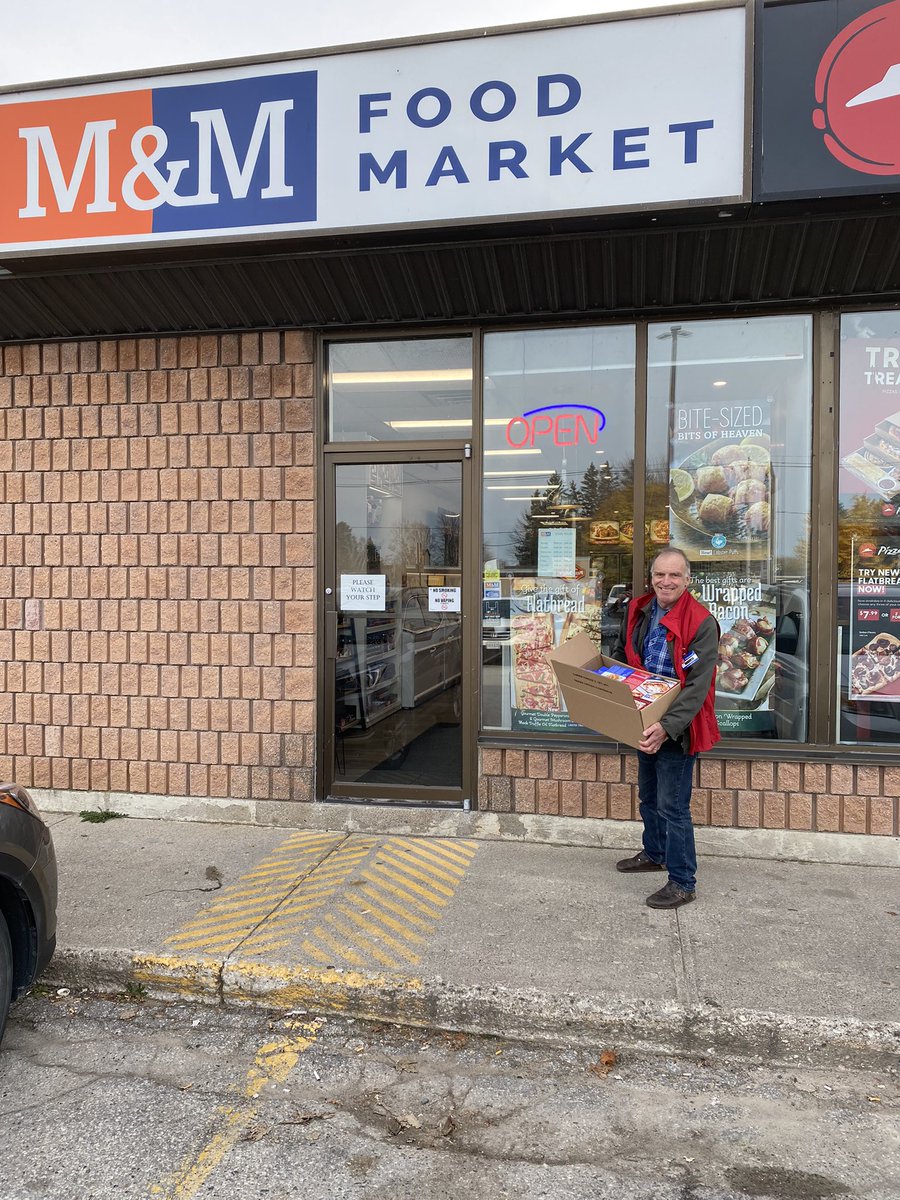 Thank you Gerald for being a Salvation Army volunteer and a BIG THANK YOU to all of our customers who support our local food banks! We continue to do great work in Saugeen Shores!