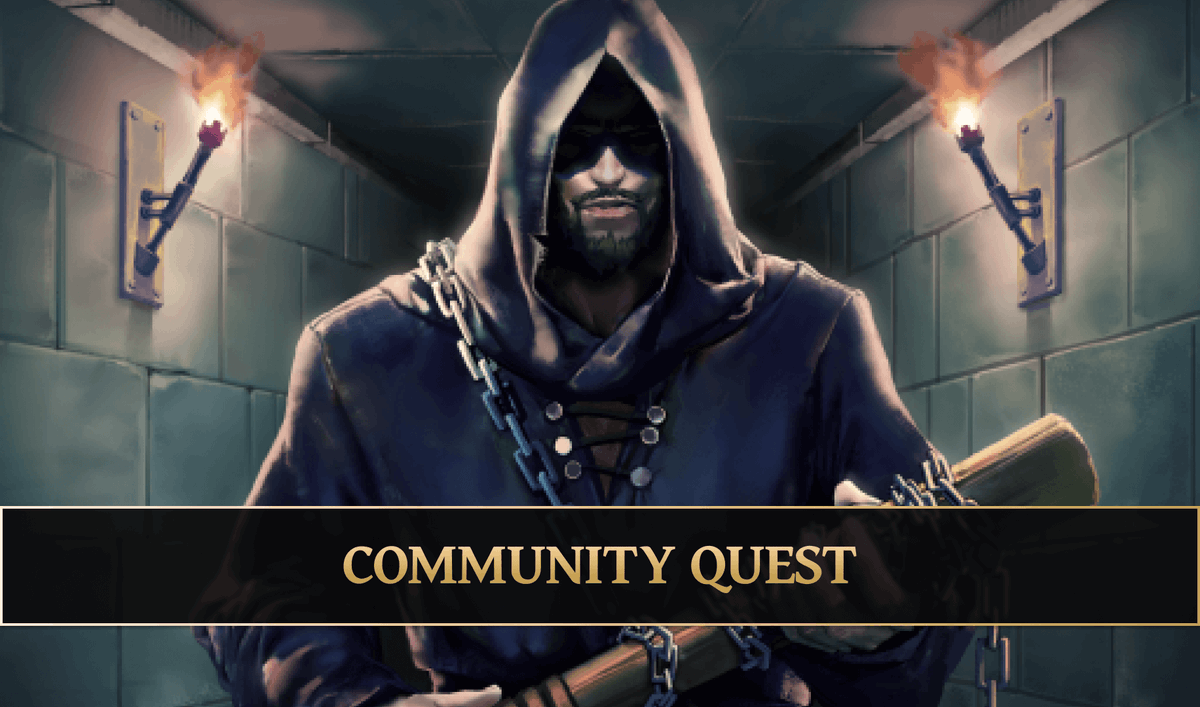 🚨Mortals, 𝗖𝗼𝗺𝗺𝘂𝗻𝗶𝘁𝘆 𝗤𝘂𝗲𝘀𝘁 𝗶𝘀 𝗟𝗜𝗩𝗘𝗘𝗘🚨
⚔️ 4 weekly quests in Daily Play &amp; Earn
🔥Chance to earn $GODS when you use certain ‘meta’ cards &amp; decks 
⏳Mon-Fri 00:00 UTC
🗓️ 7th Nov - 2 Dec Only
A 🧵