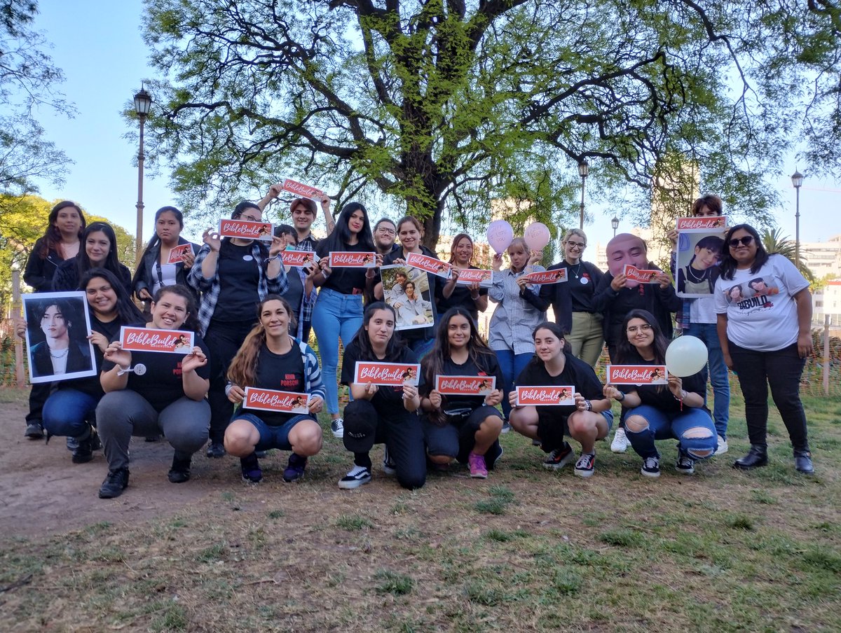 biblebuildarg's tweet photo. Today we had our first Bubbles reunion. Thanks to all who came on this day. We really appreciate it. This is for you #BibleBuild ❤️ We want to you know that Argentina will always support you. And we hope that you can come someday. We love you!

#BibleSumett 
#BuildJakapan https://t.co/1Msy0q9iTb